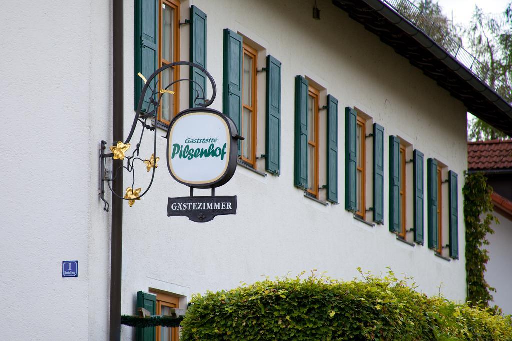 Landgasthof Pilsenhof Entenbraterei Hechendorf am Pilsensee Exterior foto